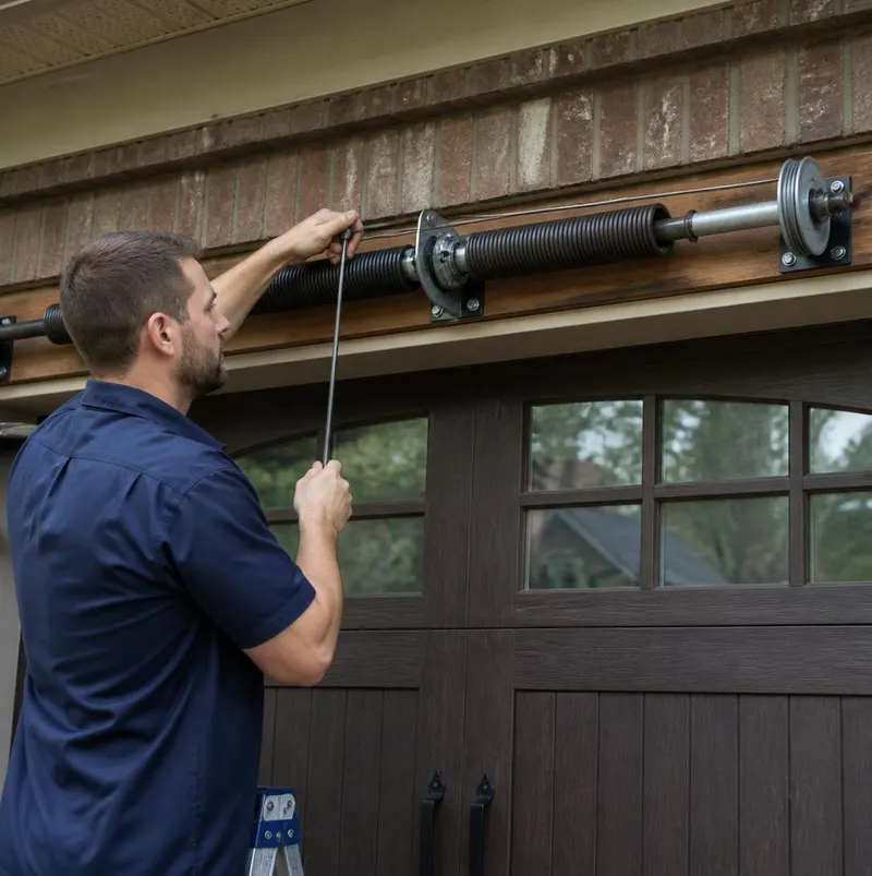 Garage Door Spring Repair in Lochloosa