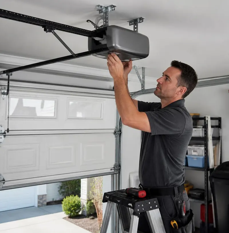 Off Track Door Repair in Lochloosa